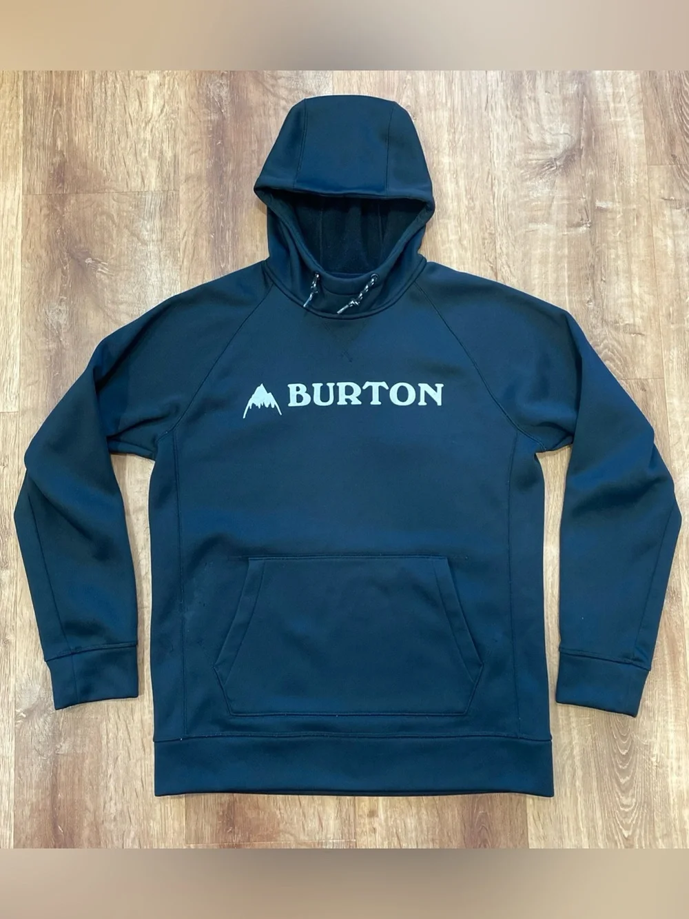 burton bonded snowboarding hoodie Burton Men's Crown Bonded Pullover Hoodie, True Black, S